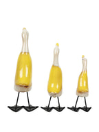 Home Studio | The Happy Duck Family – Set of 3 Ceramic Figurines | Quirky & Charming Home Decor