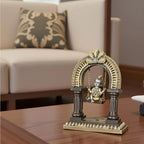 Home Studio | Baby Krishna on Jhula Idol – Spiritual Home Decorative Item Figurine