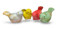 Home Studio Chirpy Charm - Ceramic Bird Figurine Collection 4 Pieces