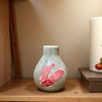 Home Studio | The Crimson Quill Ceramic Vase Decorative Item