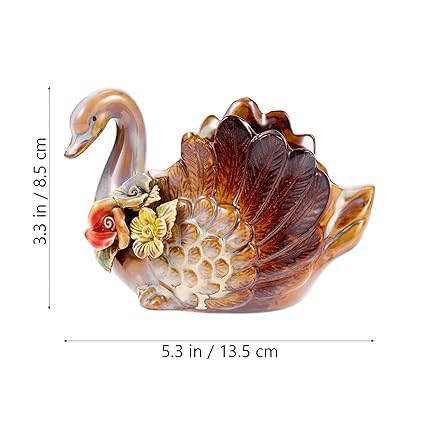 Home Studio Ceramic Duck Set – Decorative Storage Ducks (Set of 2) | Multi-Purpose Home Decor