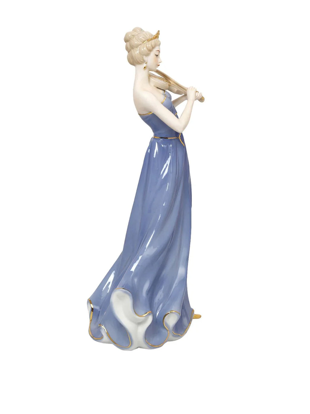 Home Studio | Antique-Inspired Porcelain Beauty – Victorian Lady Statue | Elegant Porcelain Decor (33.5 cm)  Product Description:  Step