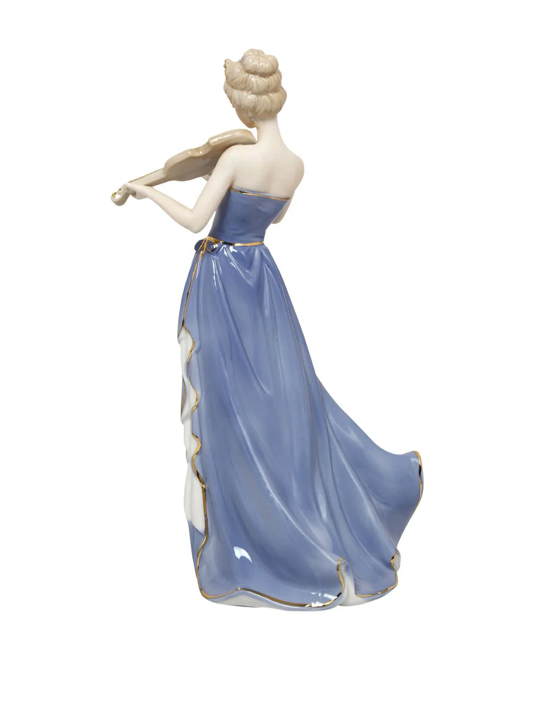 Home Studio | Antique-Inspired Porcelain Beauty – Victorian Lady Statue | Elegant Porcelain Decor (33.5 cm)  Product Description:  Step