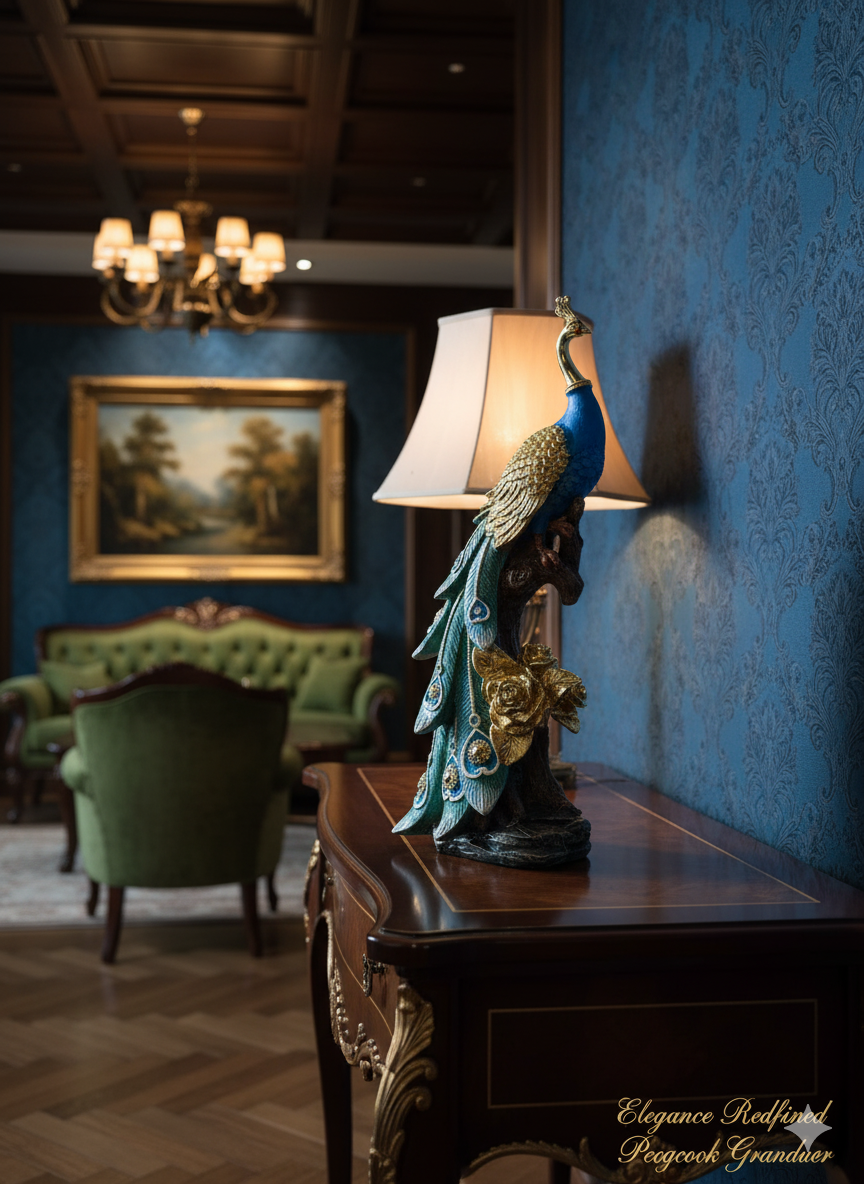 Beautiful Peacock Statue – Premium Handcrafted Decorative Statue for Home & Office