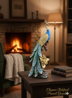 Beautiful Peacock Statue – Premium Handcrafted Decorative Statue for Home & Office