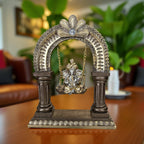 Home Studio | Ganpati Jhula Idol – Traditional Swing Statue for Home & Office Decorative Figurine
