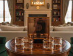 The Heirloom Collection: Designer Golden Trays & Crystal Glassware