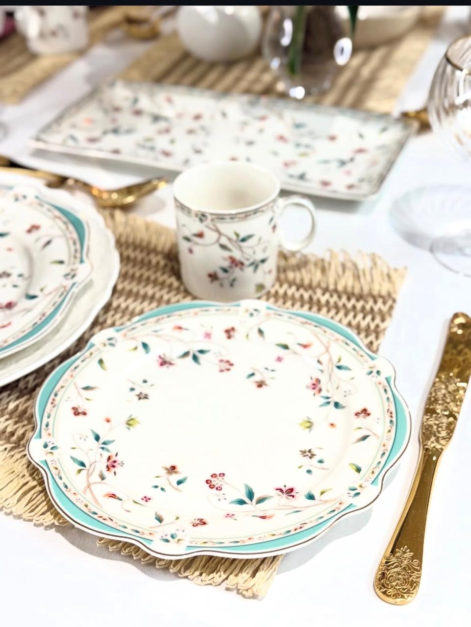 Fluer de Inde 23Pcs Dinner Set