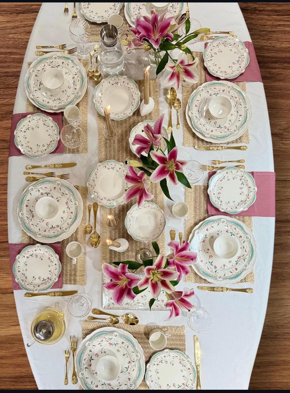 Fluer de Inde 23Pcs Dinner Set