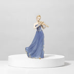 Home Studio | Antique-Inspired Porcelain Beauty – Victorian Lady Statue | Elegant Porcelain Decor (33.5 cm)  Product Description:  Step