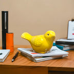 Home Studio Chirpy Charm - Ceramic Bird Figurine Collection 4 Pieces