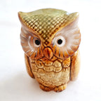 Home Studio Hoot & Hearth – Set of 2 Collectible Ceramic Owls | Quirky & Charming Home Decor